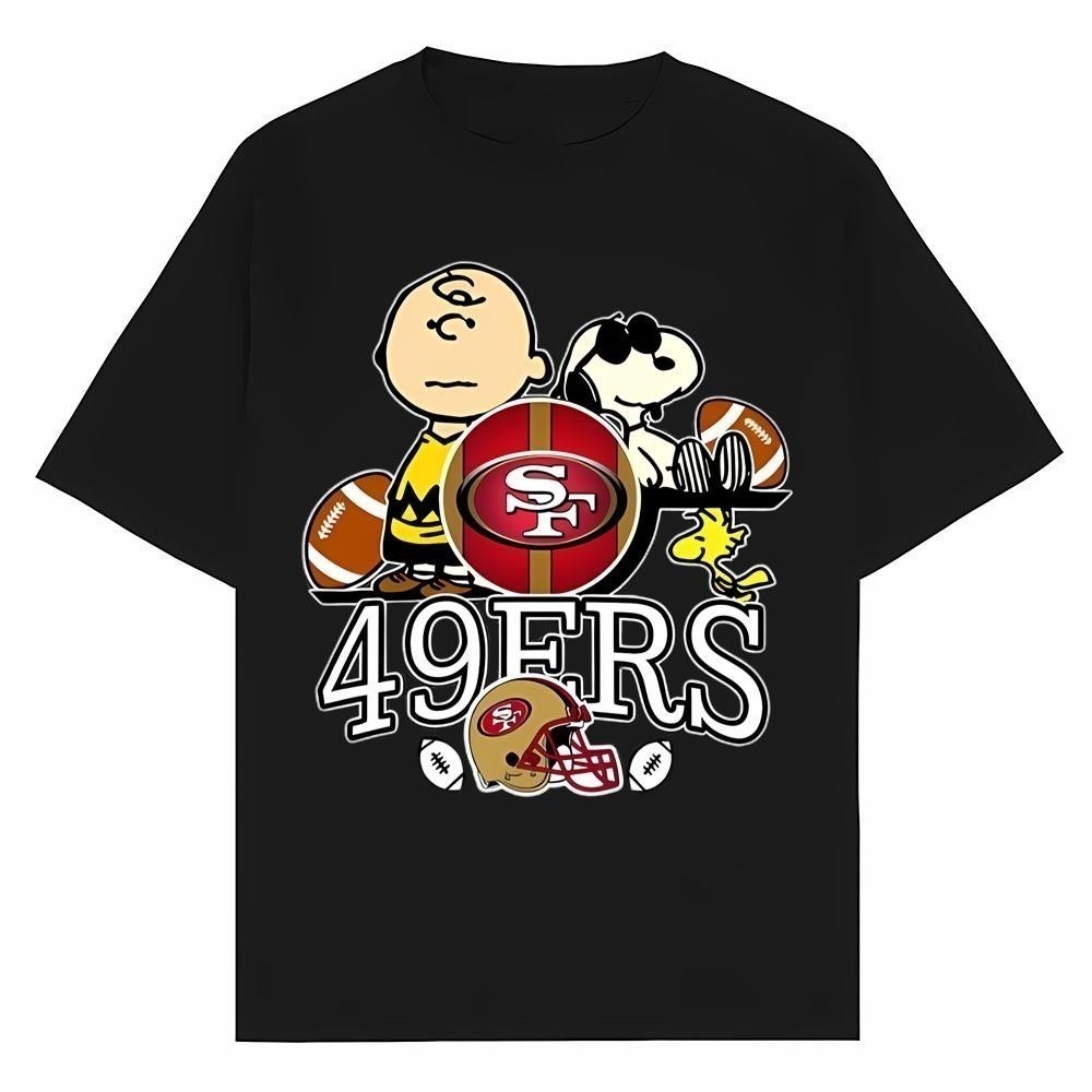 Snoopy The Peanuts San Francisco 49Ers Shirt